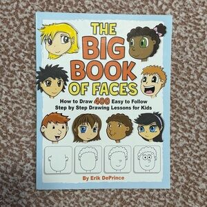 The Big Book of Faces: How to Draw 400 Easy to follow Step by Step Lessons